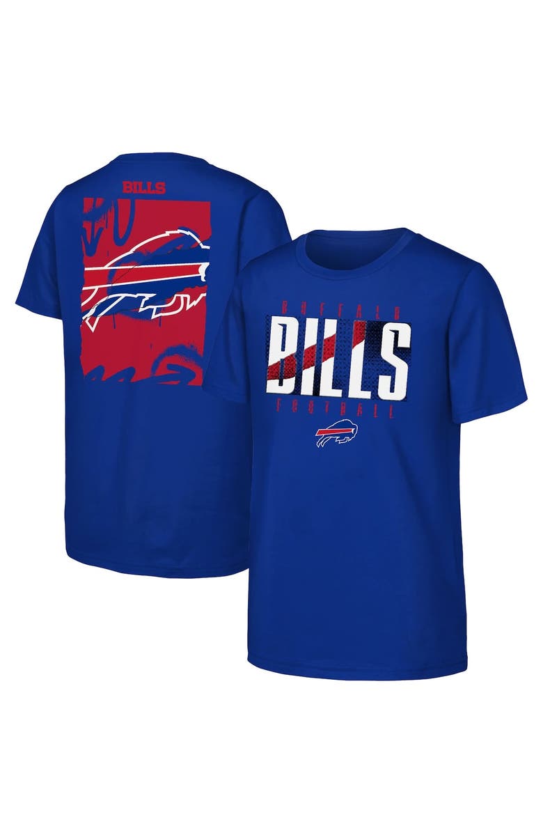 Outerstuff Youth Outerstuff Royal Buffalo Bills Posterize T-Shirt, Alternate, color, Royal