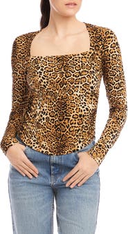 FIFTEEN TWENTY Cady Side Shirred Top