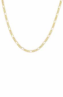 FZN Men's Figaro Chain Necklace