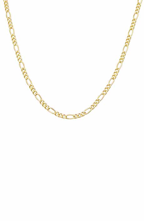 FZN Men's Figaro Chain Necklace