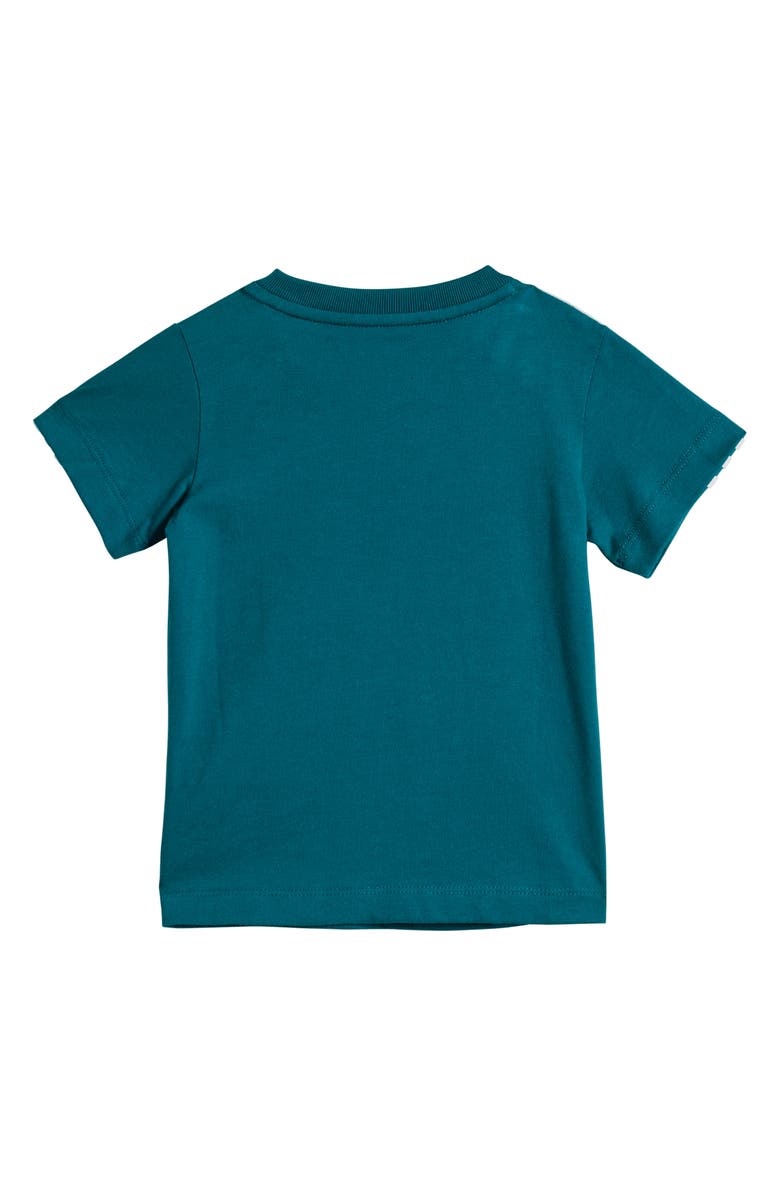adidas Adicolor Newness Pocket T-Shirt & Shorts Set, Alternate, color, Legacy Teal