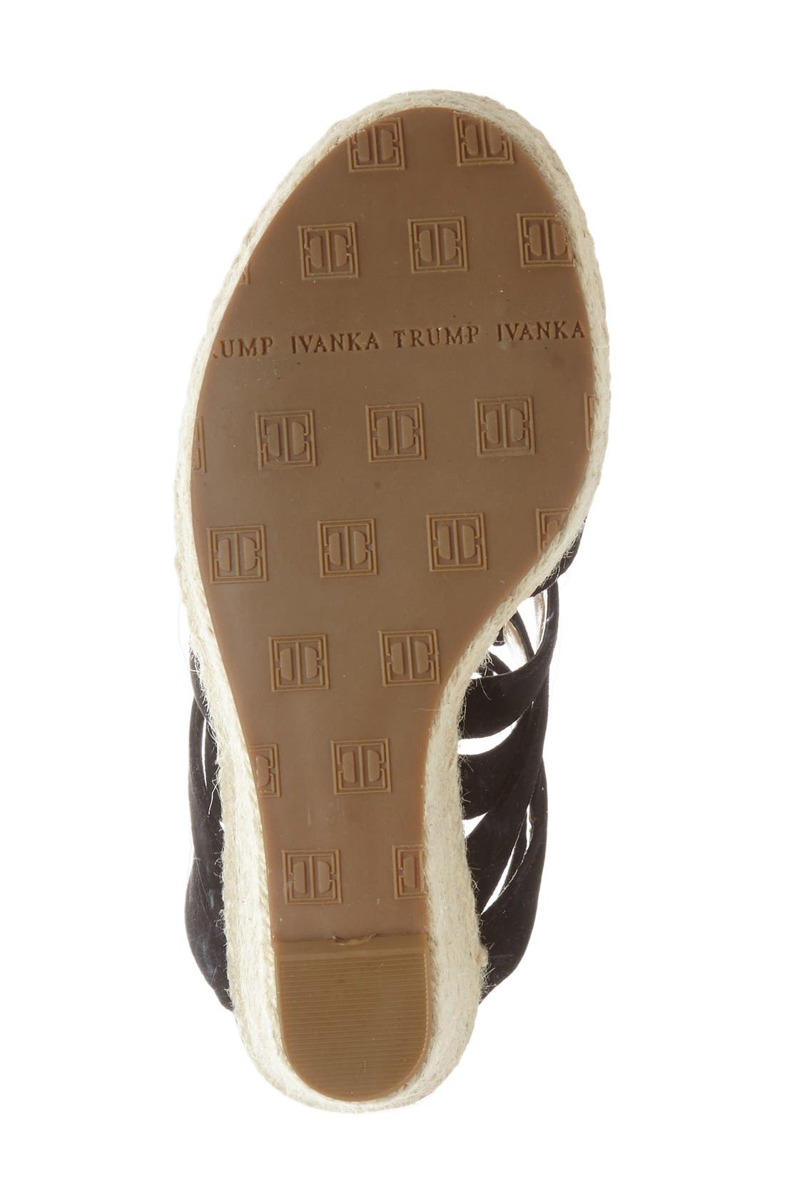 Ivanka Trump 'Hindre' Espadrille Wedge Sandal, Alternate, color, 