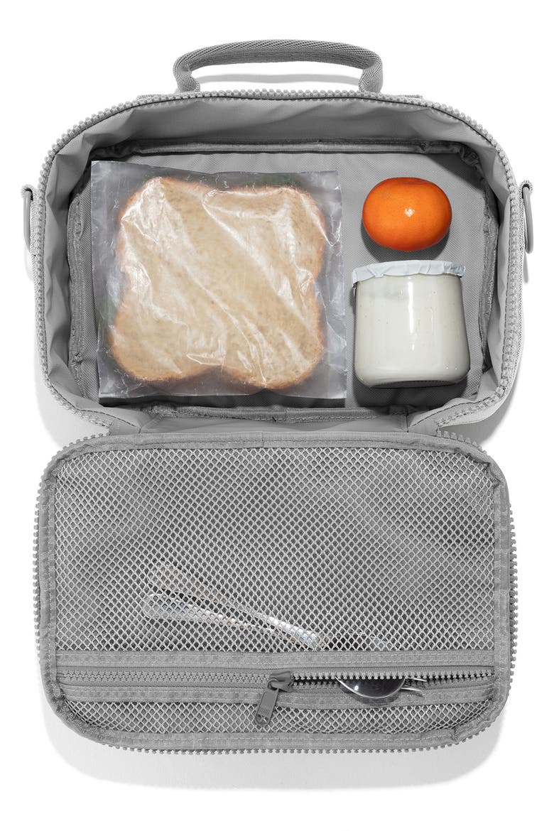 Axel Large Insulated Lunch Box, Alternate, color, HEATHER GREY
