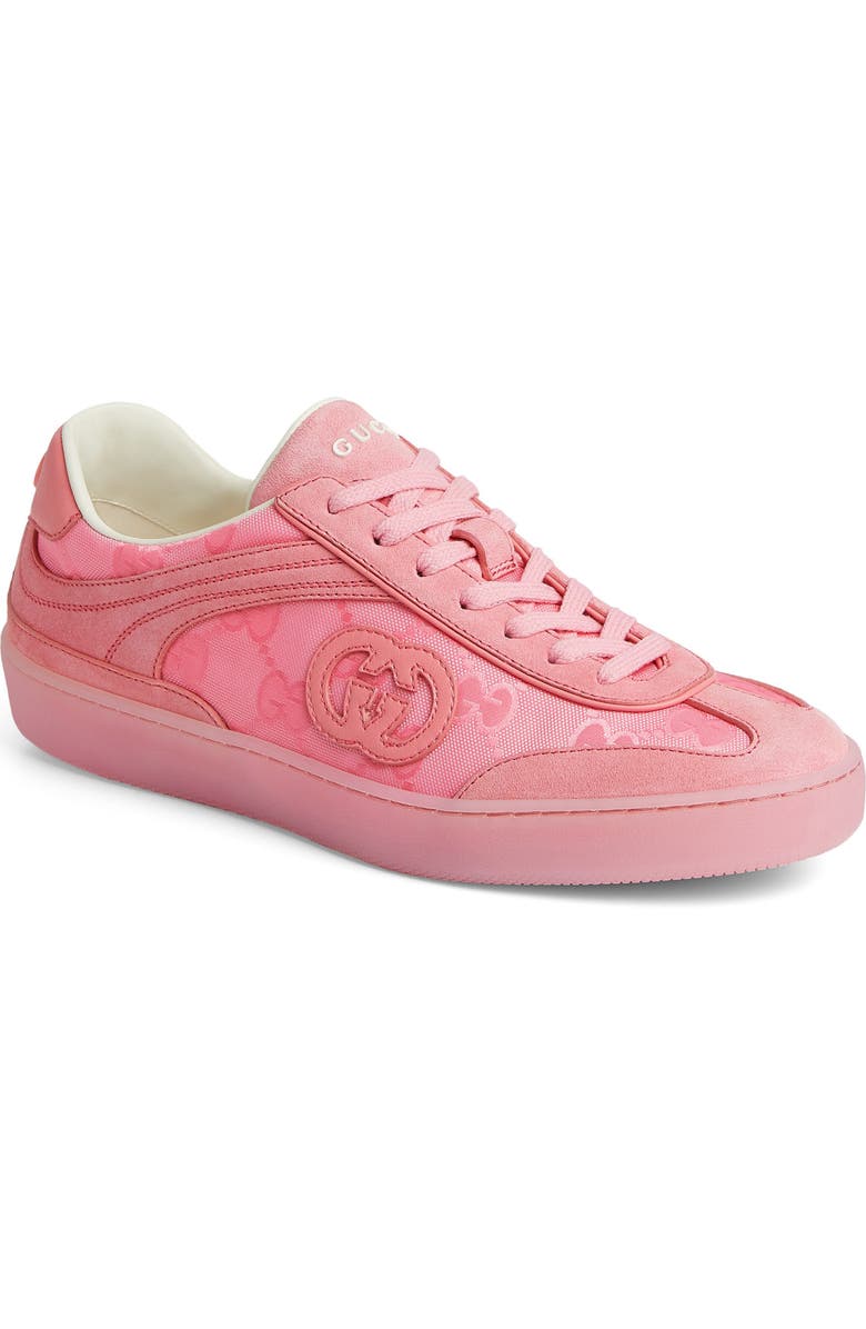 Gucci G74 Logo Sneaker, Main, color, Roseate Pink