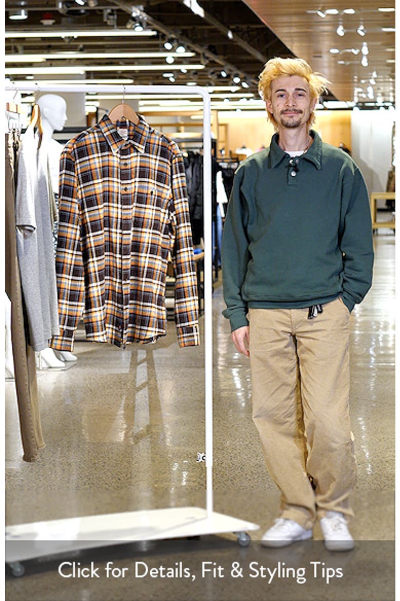 Plaid Super Brushed Stretch Flannel Button-Up Shirt video