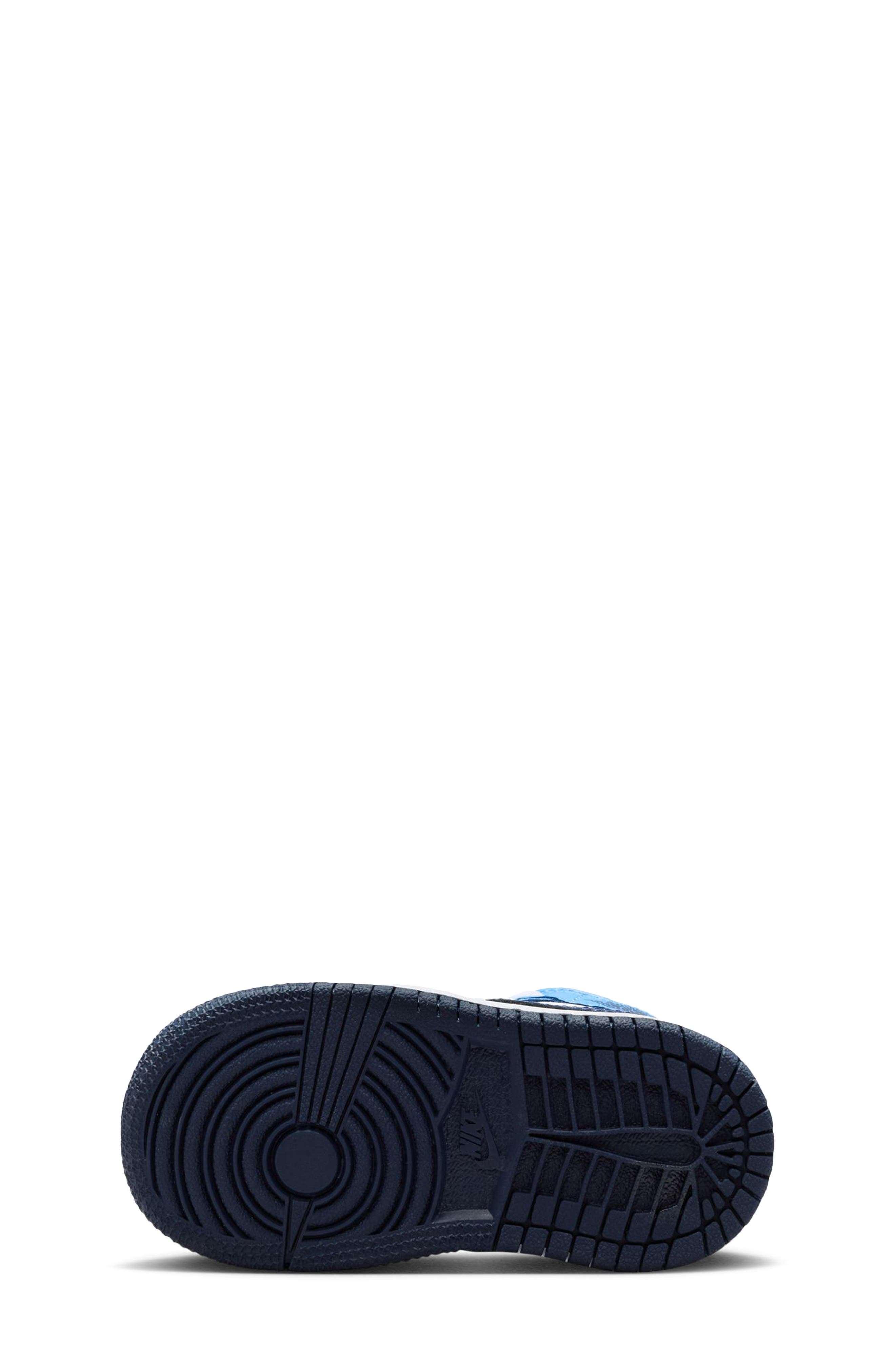 Kids' Air Jordan 1 Mid Sneaker, Alternate, color, MIDNIGHT NAVY/ BLUE/ WHITE