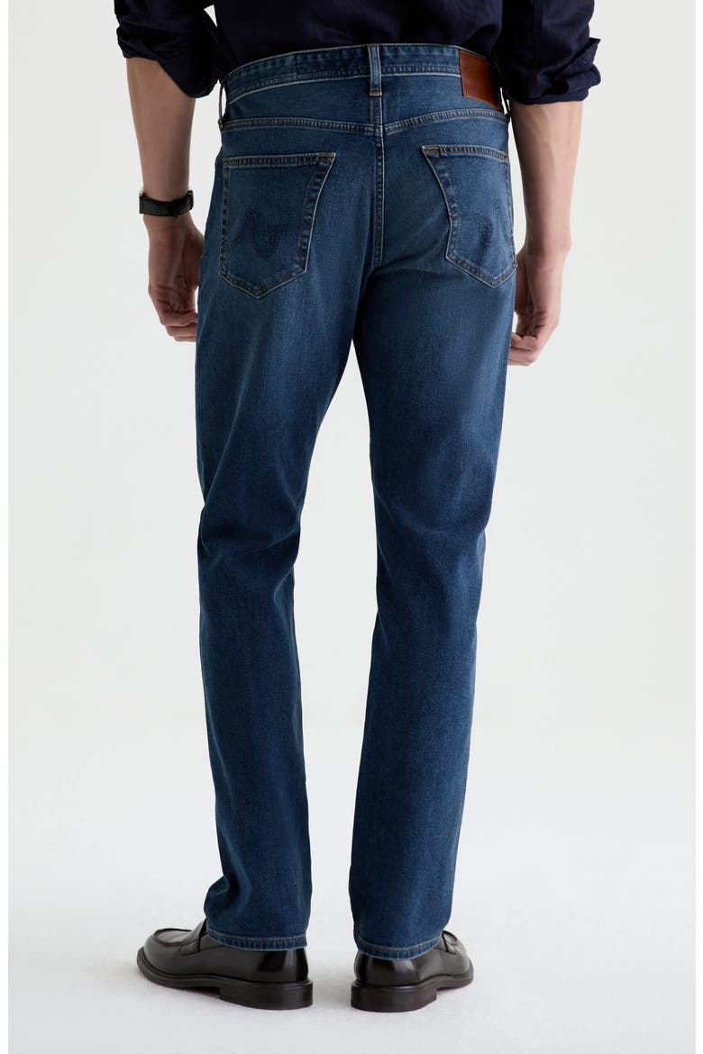 Everett Slim Straight Leg Jeans, Alternate, color, BLUE TRAIN