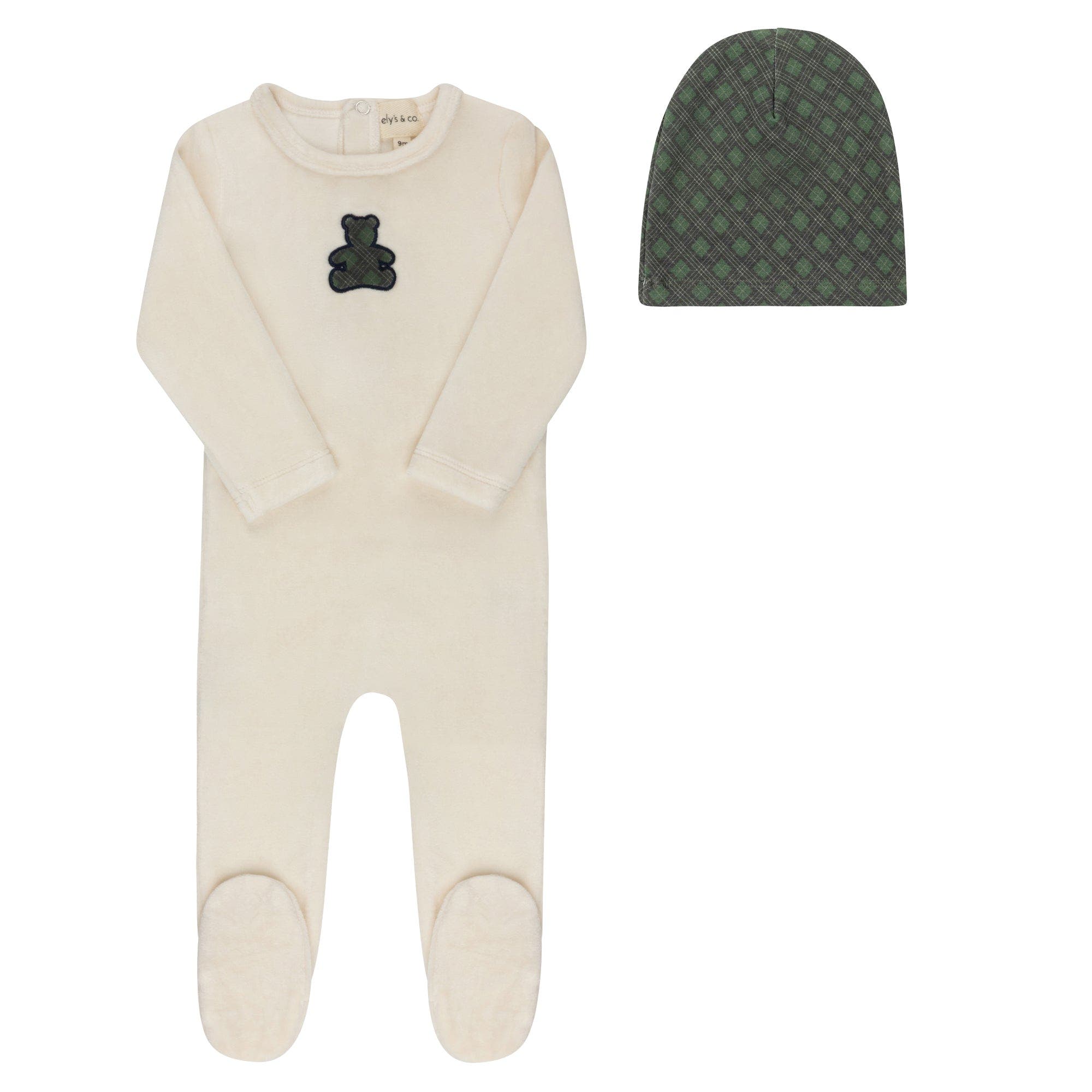Ivory/Blue