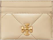 Tory Burch Kira Diamond Quilted Leather Card Case