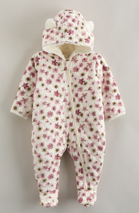 Hooded Quilted Fleece Lined Bunting (Baby)