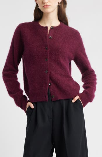 Nordstrom Brushed Cashmere Cardigan | Nordstrom