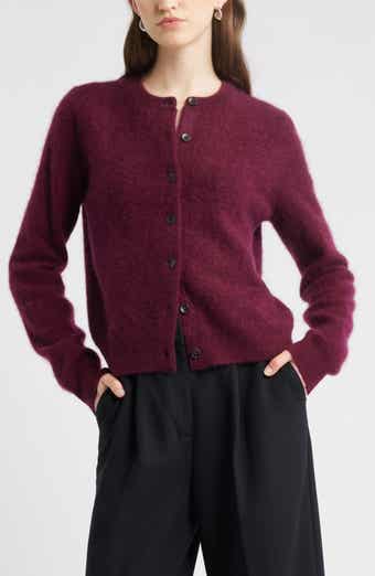 Nordstrom Brushed Cashmere Cardigan