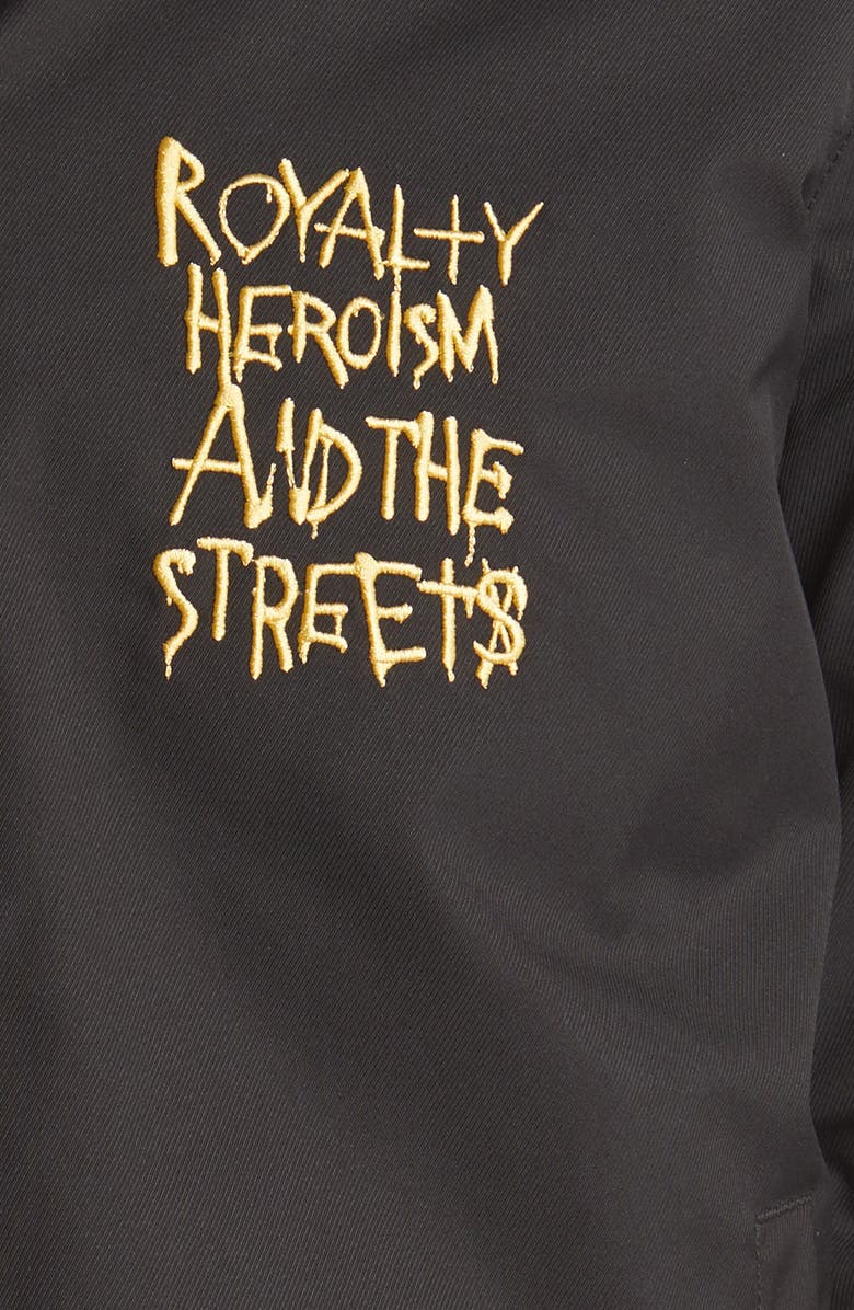 Ksubi Men's Embroidered Graphic Bomber Jacket, Alternate, color, 