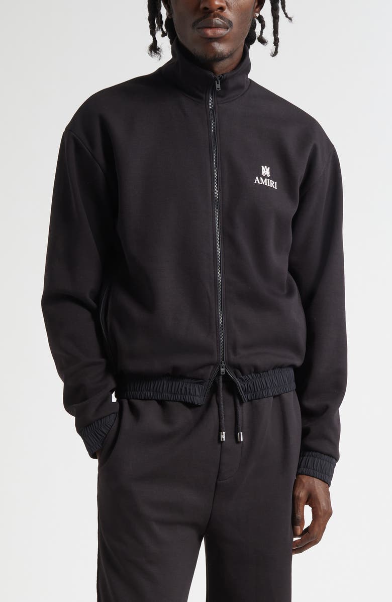 AMIRI Lounge Track Jacket, Main, color, Black