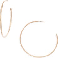 Nashelle Large Loom Hoop Earrings