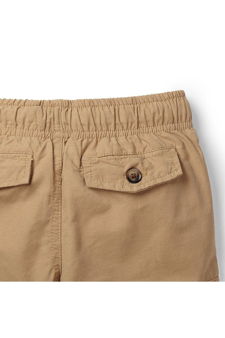Baby Boys' Lined Pull-On Cargo Pants, Infant, Alternate, color, Medium Brown