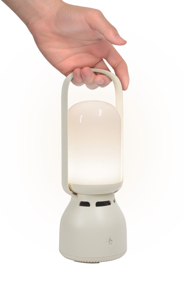Innovibe Aura Tune Wireless Lantern Speaker, Main, color, White