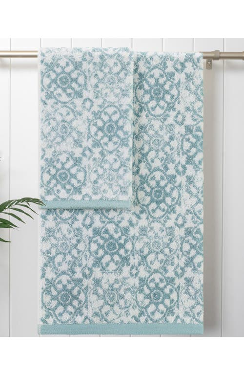 Jessica Simpson Aziza 4-piece Bath Essentials Set In Forget Me Not Blue