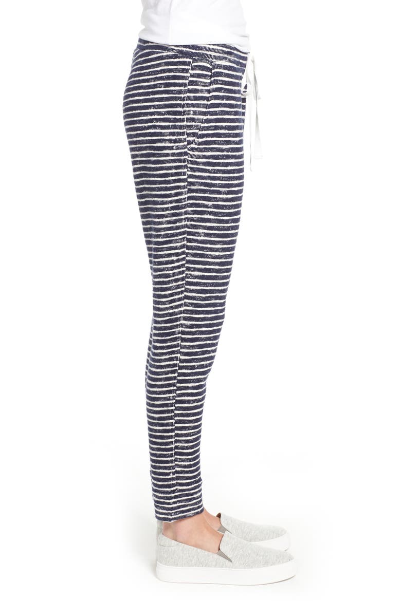 Textureline Upstate Sweatpants, Alternate, color, BLUE/ WHITE
