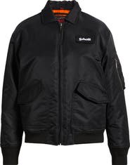 Schott NYC Satin Flight Jacket