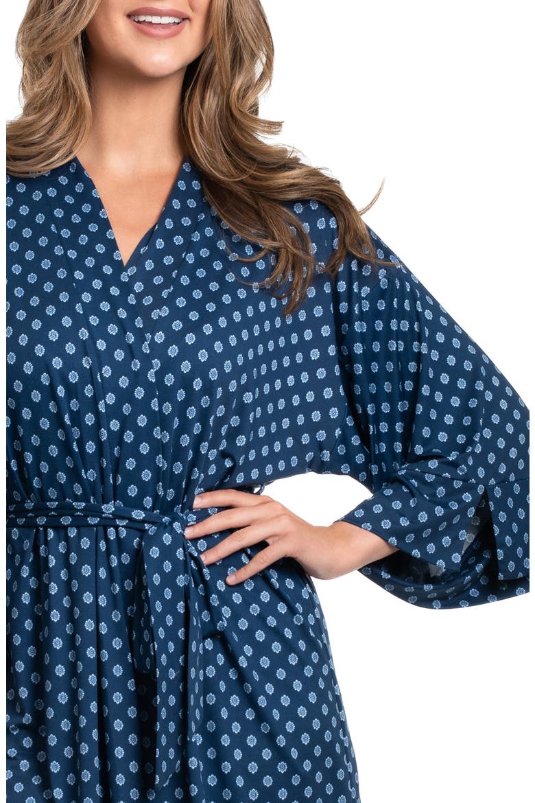 Sevilla Short Robe, Alternate, color, NAVY
