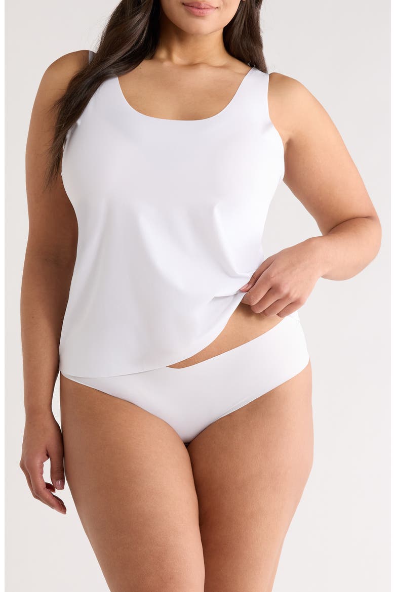 Invisible Edge Tank, Main, color, WHITE