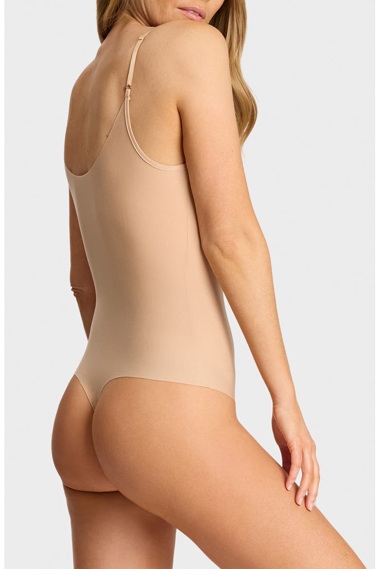 Butter Cami Bodysuit, Alternate, color, BEIGE