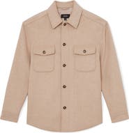 Reiss Liam Brushed Button-Up Shirt
