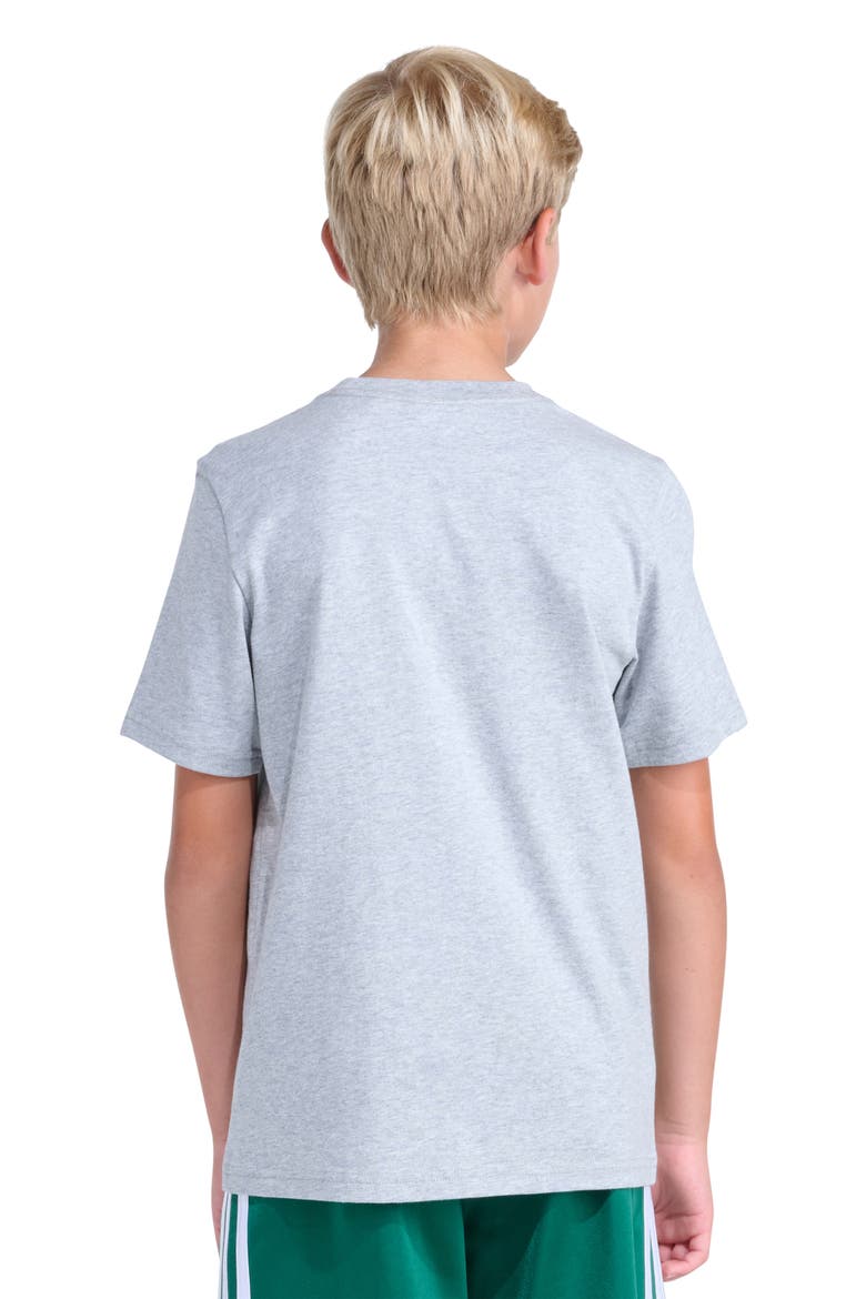 Kids' Walking Trefoil Graphic T-Shirt, Alternate, color, GREY HEATHER