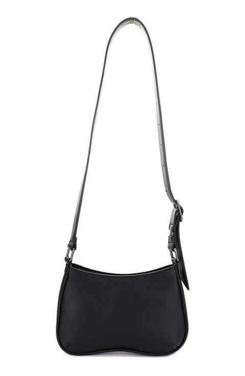Alana Recycled Vegan Leather Convertible Crossbody Bag