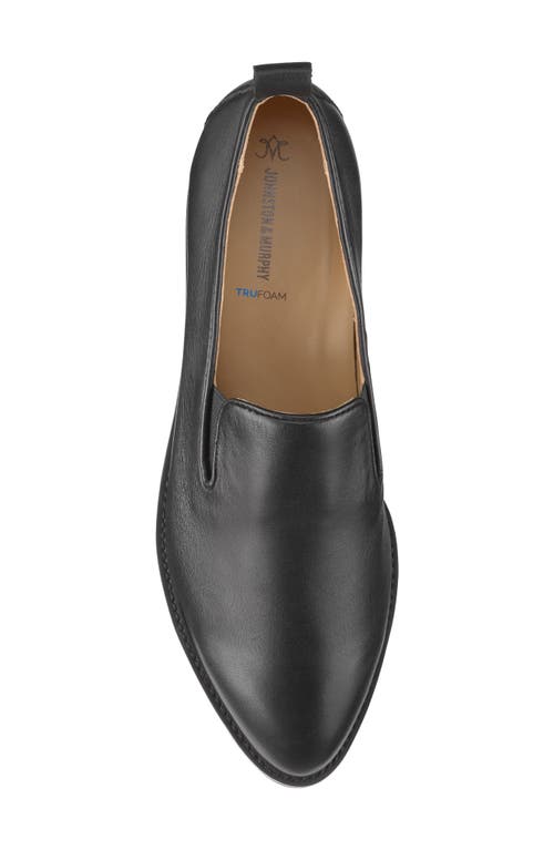 Johnston & Murphy Ulyssa Platform Loafer In Black