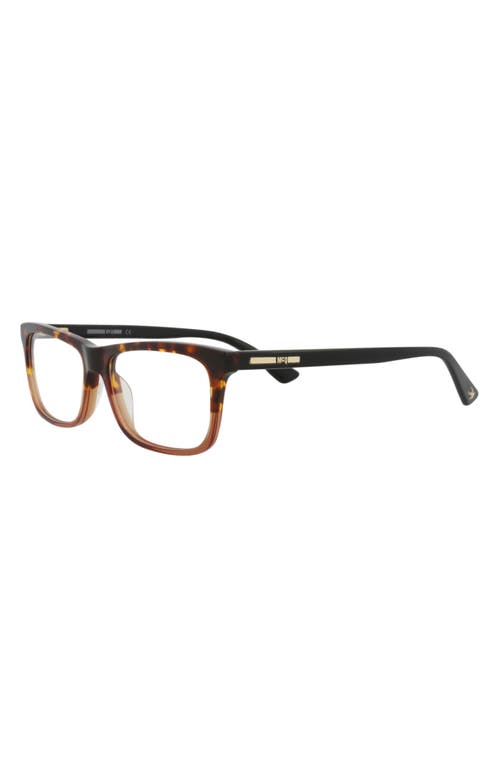 ALEXANDER MCQUEEN MCQUEEN 52MM RECTANGULAR OPTICAL GLASSES 