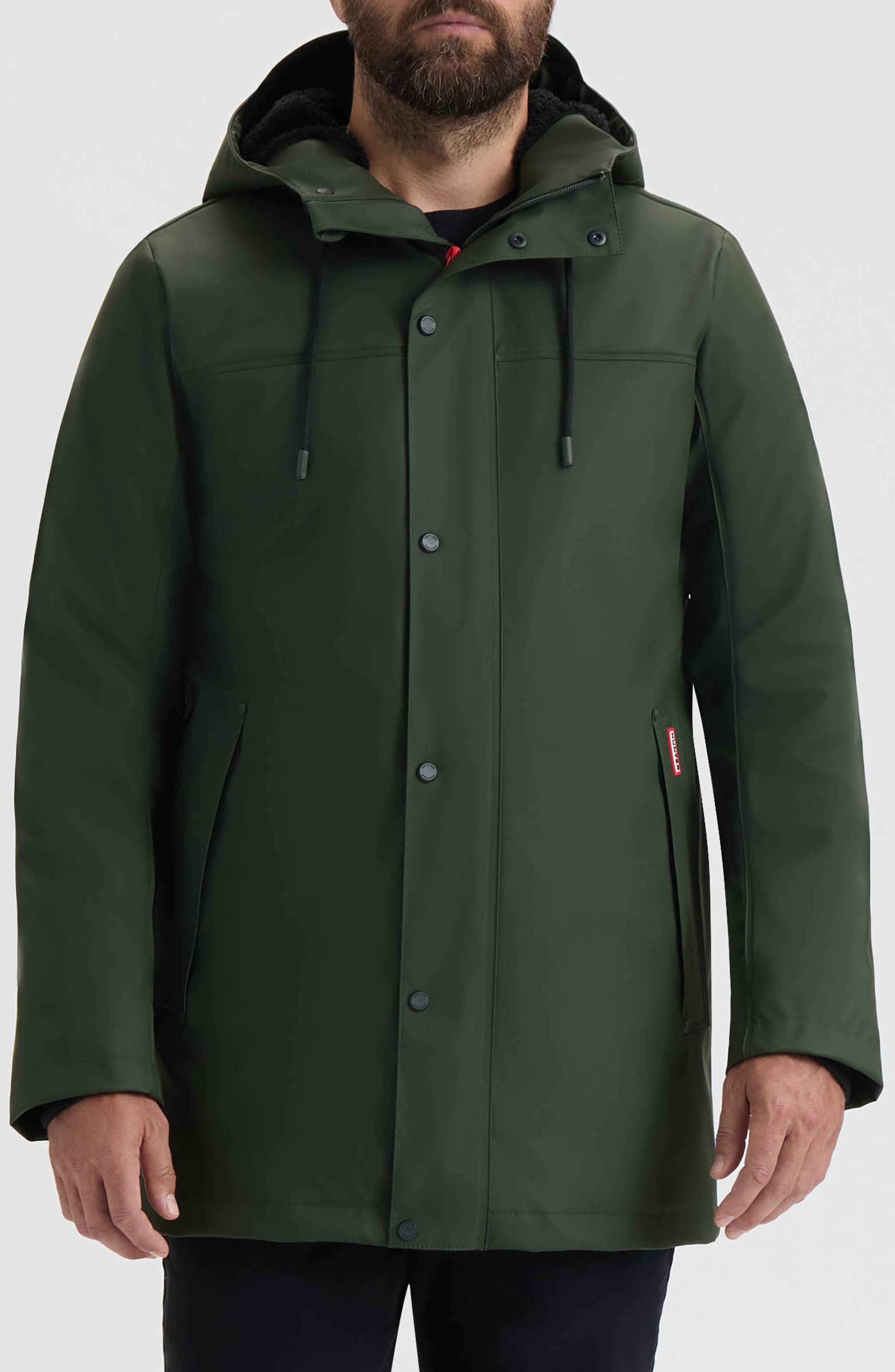 Sam Rubberized Longline Rain Coat