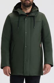 Hunter Sam Rubberized Longline Rain Coat
