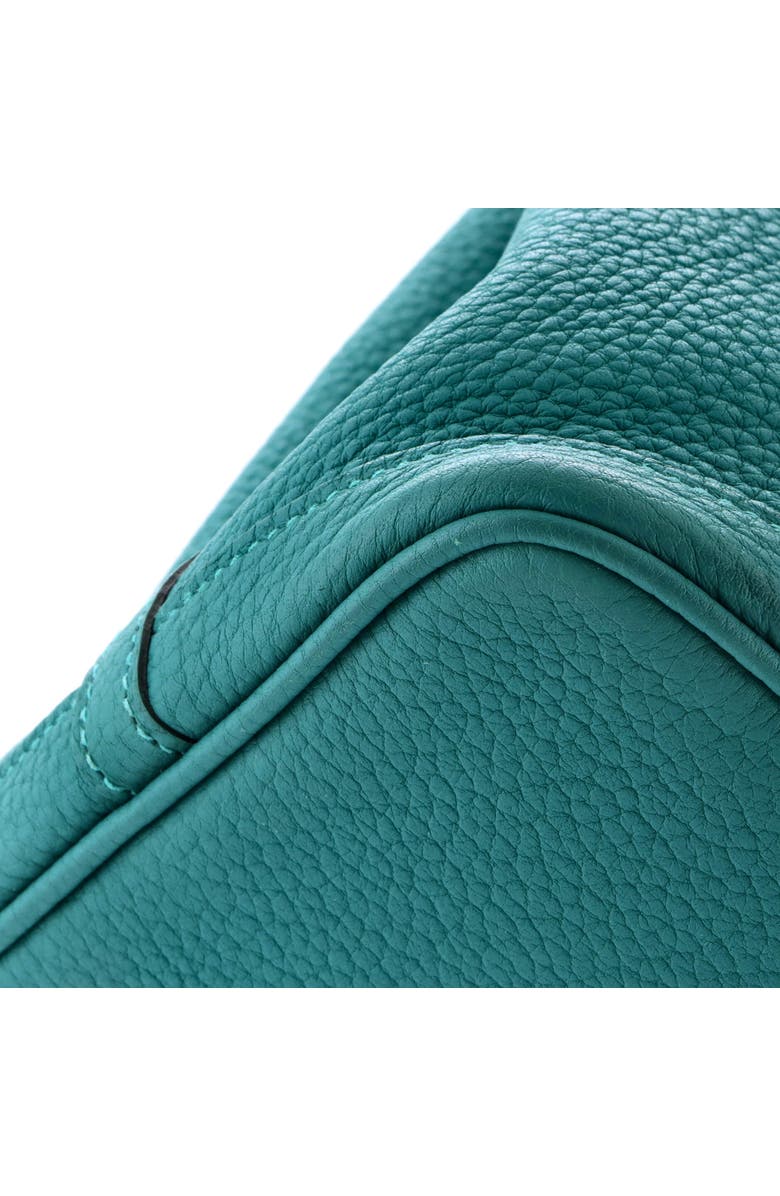 Pre-Owned Hermes Garden Party Tote Leather 30, Alternate, color, Vert Verone