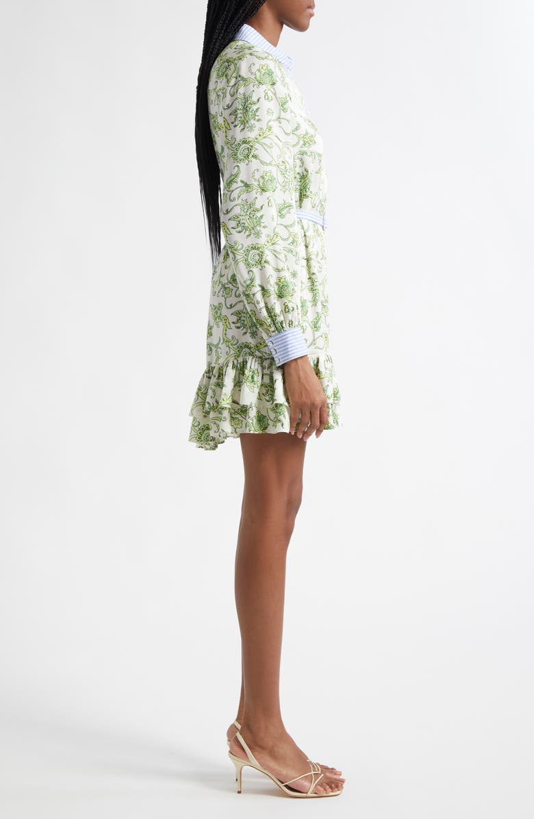 Tirza Mixed Print Long Sleeve Shirtdress