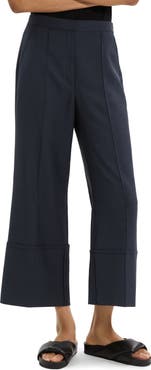 Theory City Cuffed Crop Pants