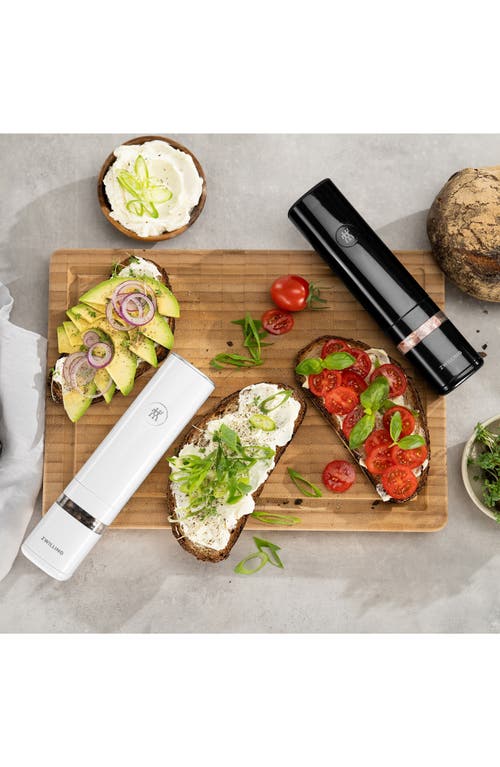 Zwilling Enfinigy Electric Mill 2-piece Set In Black
