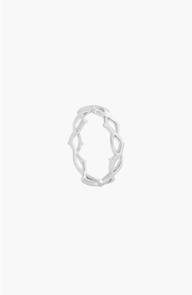 Rizen Jewelry Crown Of Thorns Band Ring, Alternate, color, 18K Gold Plated