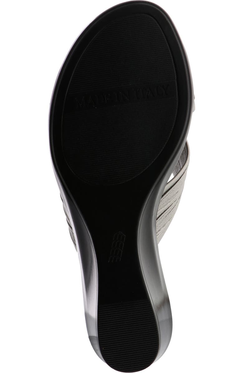 ITALIAN SHOEMAKERS Kenny Wedge Slide Sandal, Alternate, color, Pewter