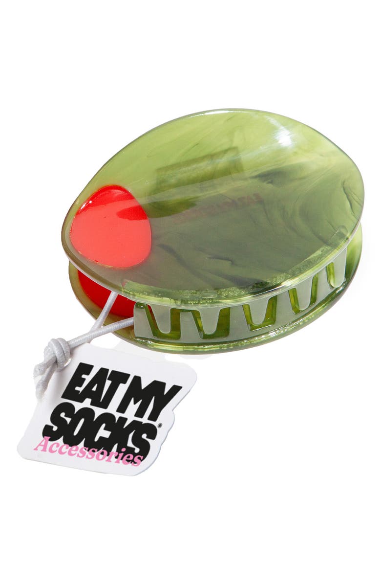 doiy Olive Claw Clip, Alternate, color, 