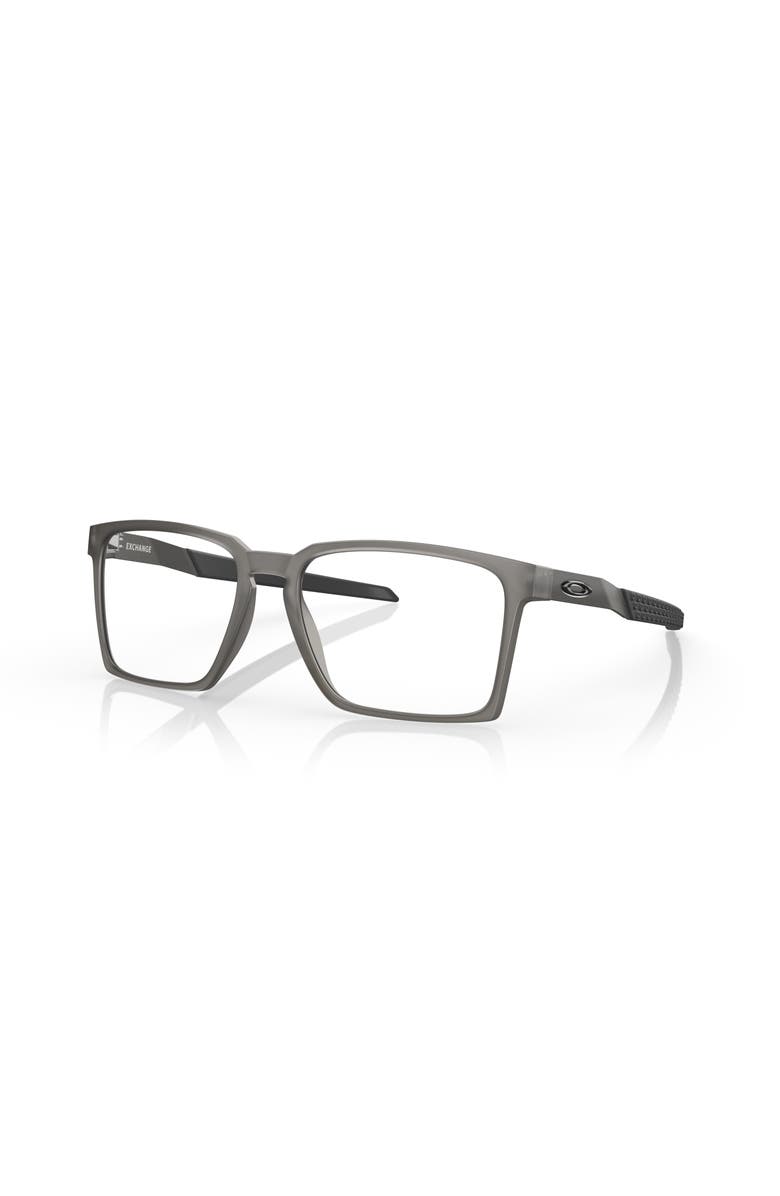 Oakley 54mm Rectangle optical glasses, Main, color, Grey
