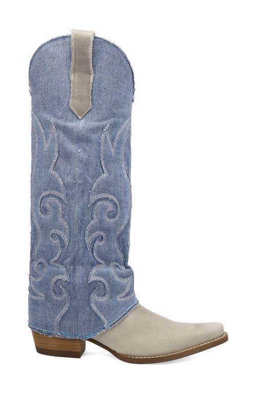 Dingo Knee High Western Boot In Multi
