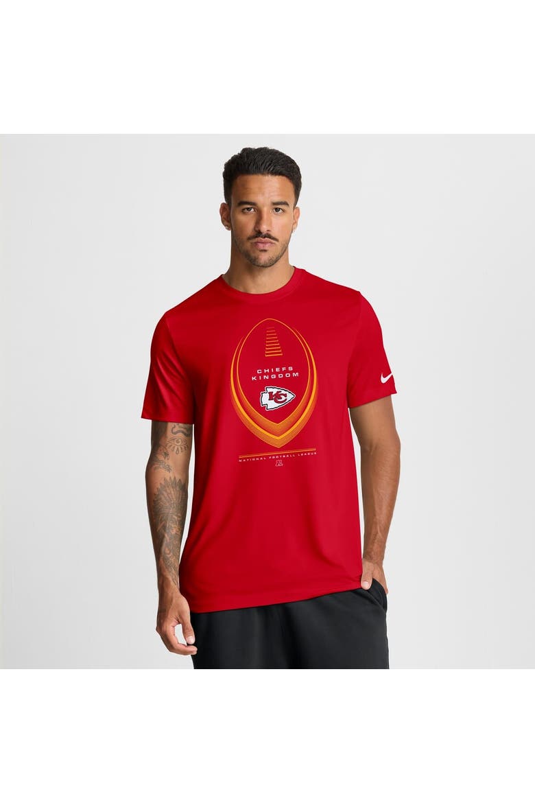 Men's Nike Red Kansas City Chiefs Legend Icon Dri-FIT T-Shirt, Main, color, Red