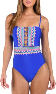 Sunshine 79 Jewel Cutout One-Piece Swimsuit