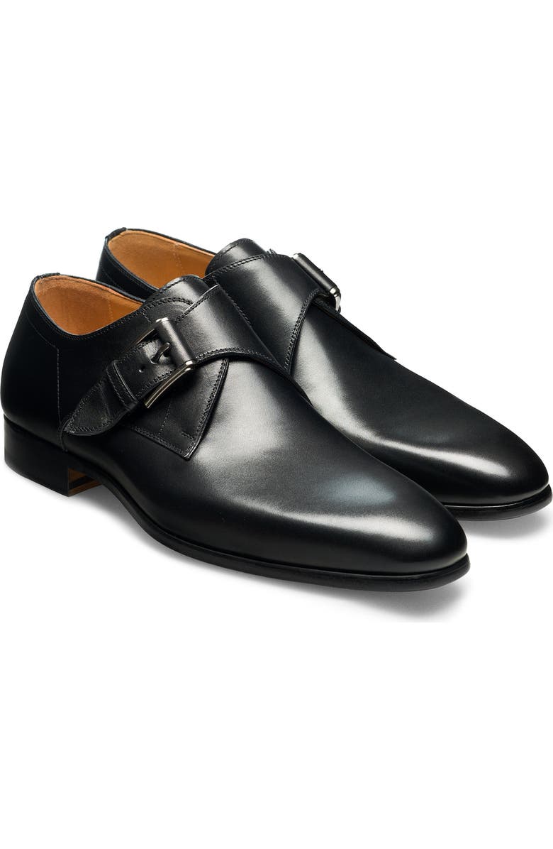 Magnanni Mansfeld Monk Strap Shoe, Main, color,