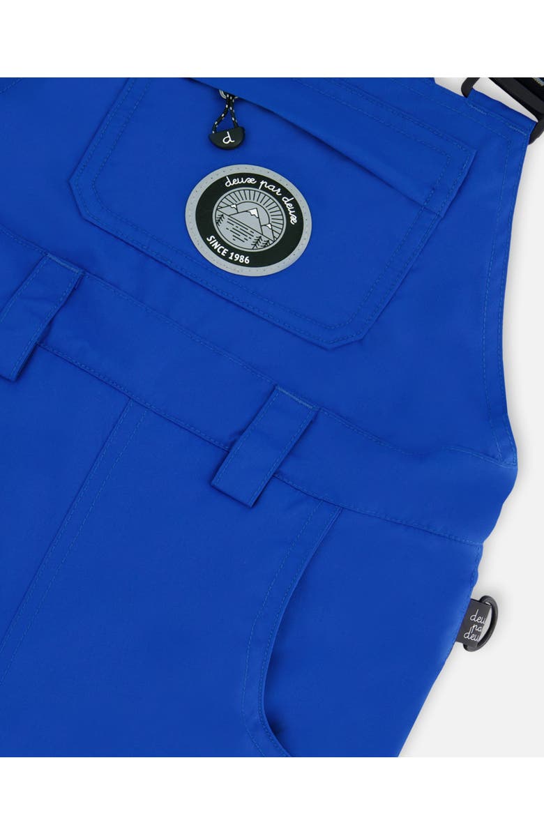 Deux par Deux Boy's Overall Snow Pants Royal Blue, Alternate, color, 