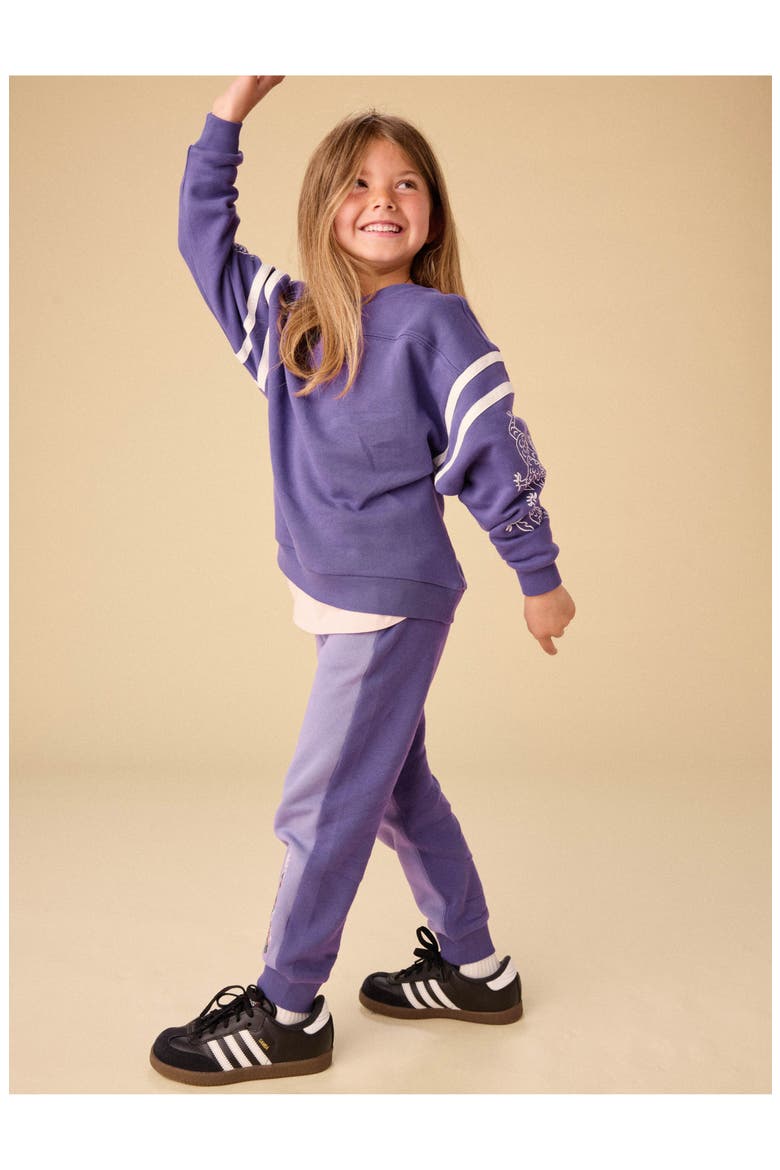 Colorblock Dragon Joggers, Alternate, color, Ultraviolet