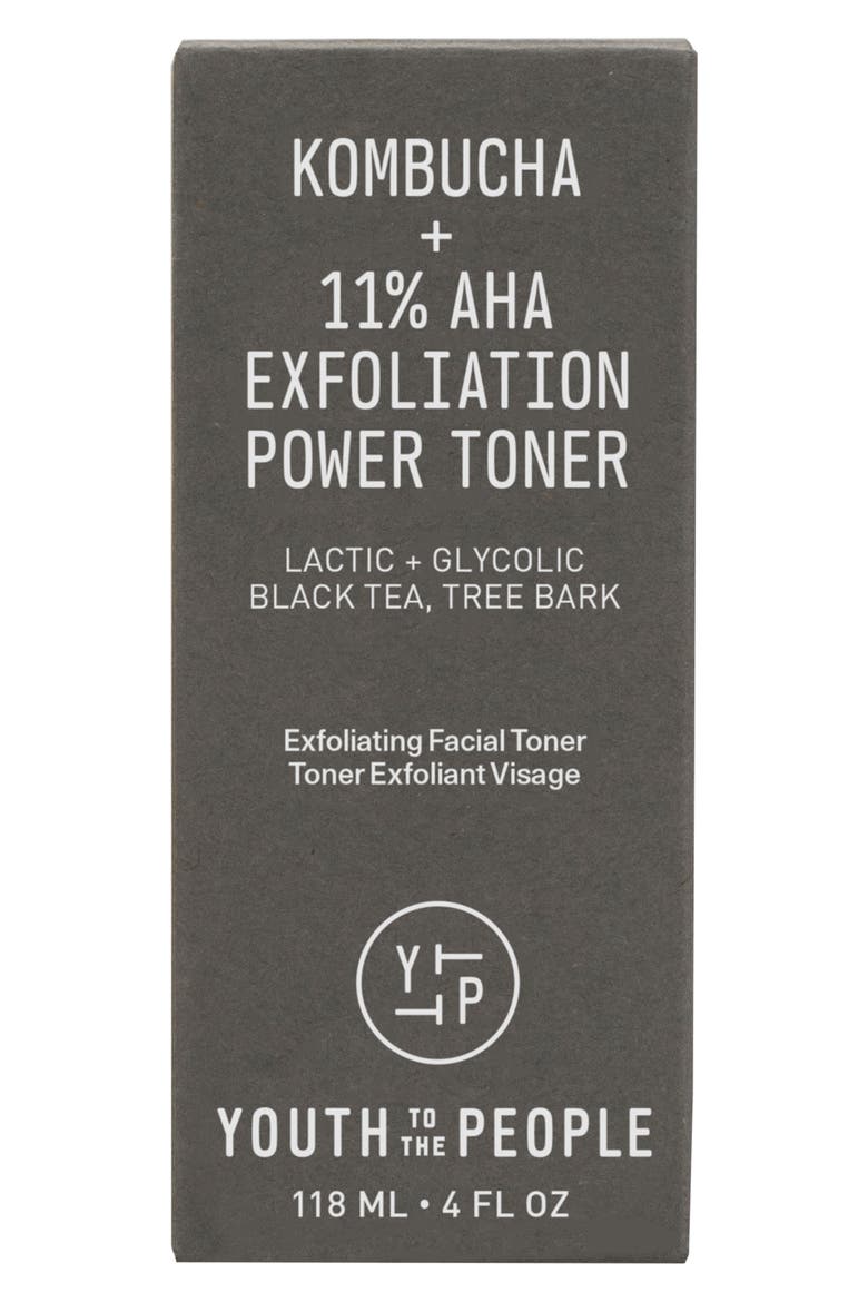 Kombucha + 11% AHA Exfoliation Power Toner, Alternate, color, NO COLOR