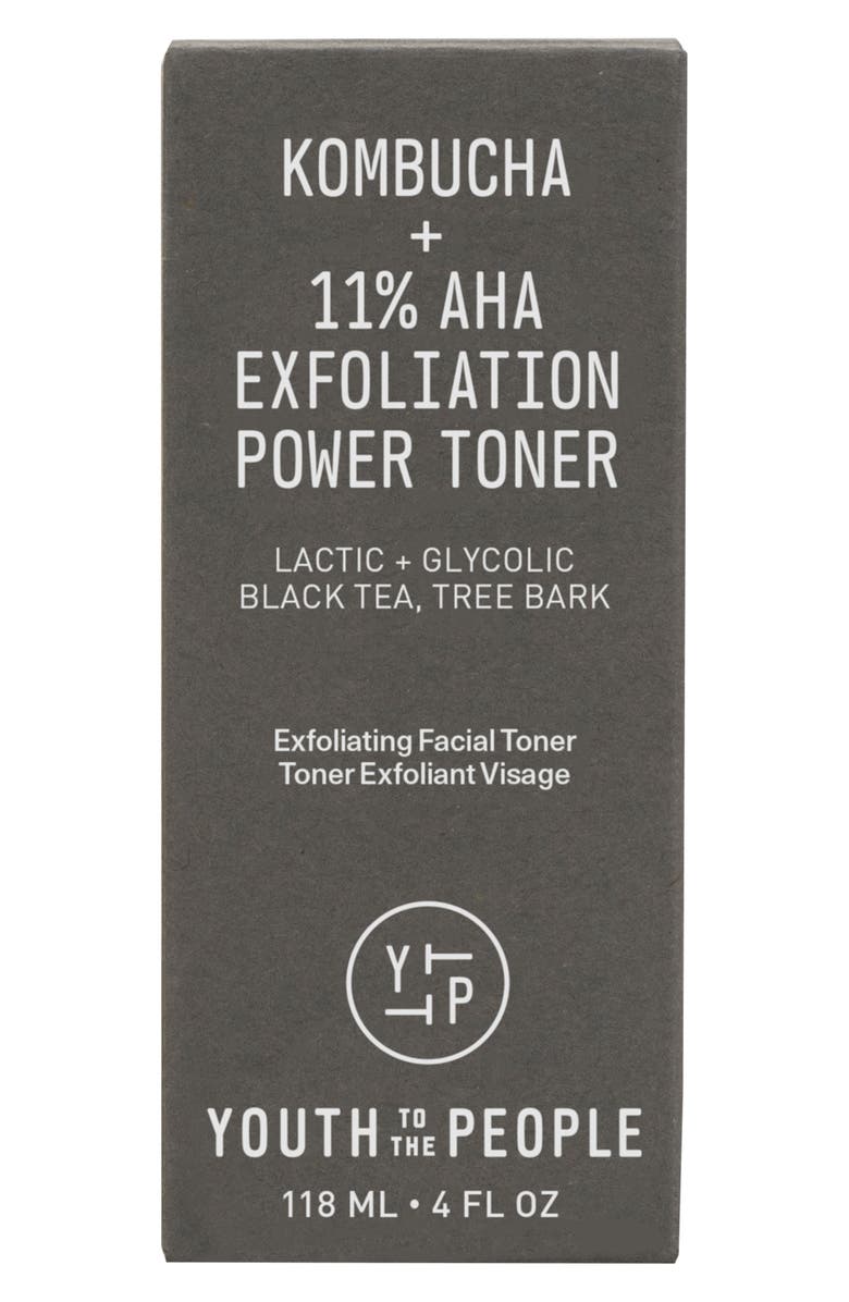 Youth to the People Kombucha + 11% AHA Exfoliation Power Toner, Alternate, color,